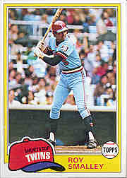 1981 Topps Baseball Cards      115     Roy Smalley